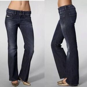 Diesel Dark Denim Jeans Ronhar Stretch Wash 008T1 Size 27